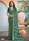 Tanya Vol 1 By Kashvi Dull Moss Viscose Daily Wear Saree Suppliers In India
